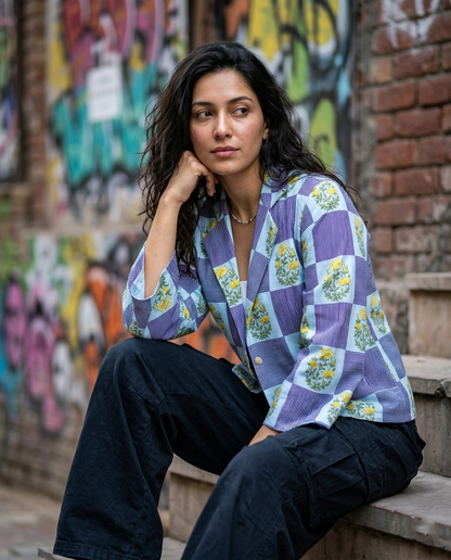 PopPrint Street Jacket - Bold Graphic Layer for Everyday Standout Looks