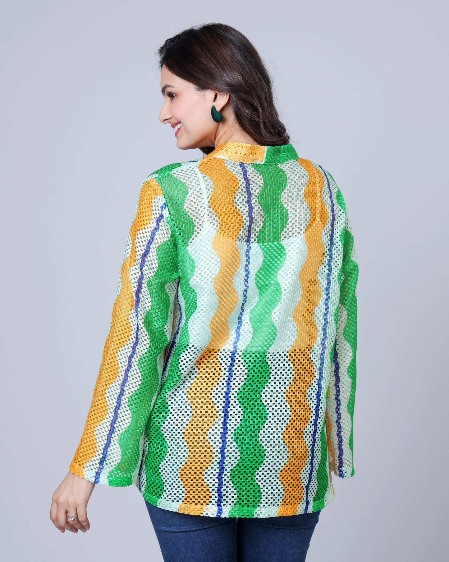 Nation First Jacket - Styled in Freedom Colors