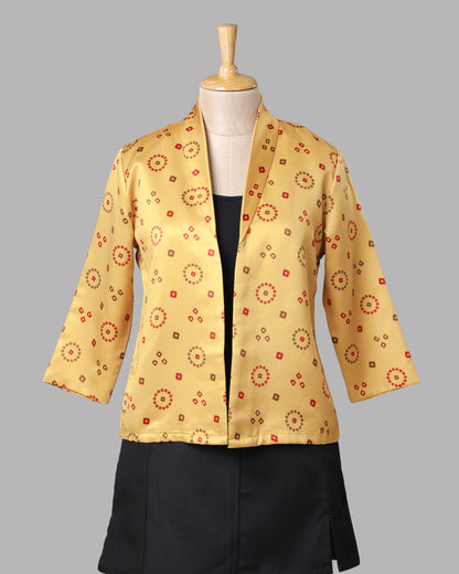 Don't Miss Out - Golden Festive Women's Jacket 💛