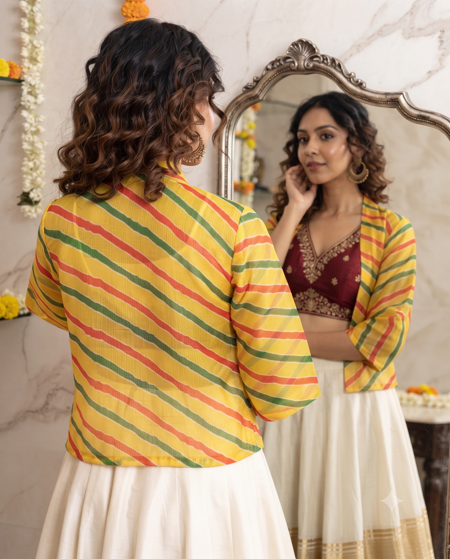 💖 Don't Miss Out – Festival Special Leheriya Women's Jacket