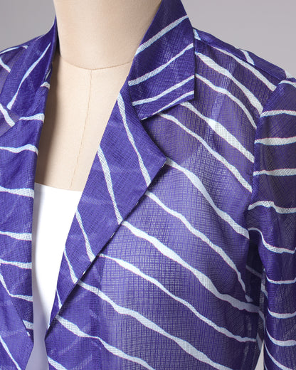 💃 Dance Floor Ready – Leheriya Bandhani Luxe Women's Jacket