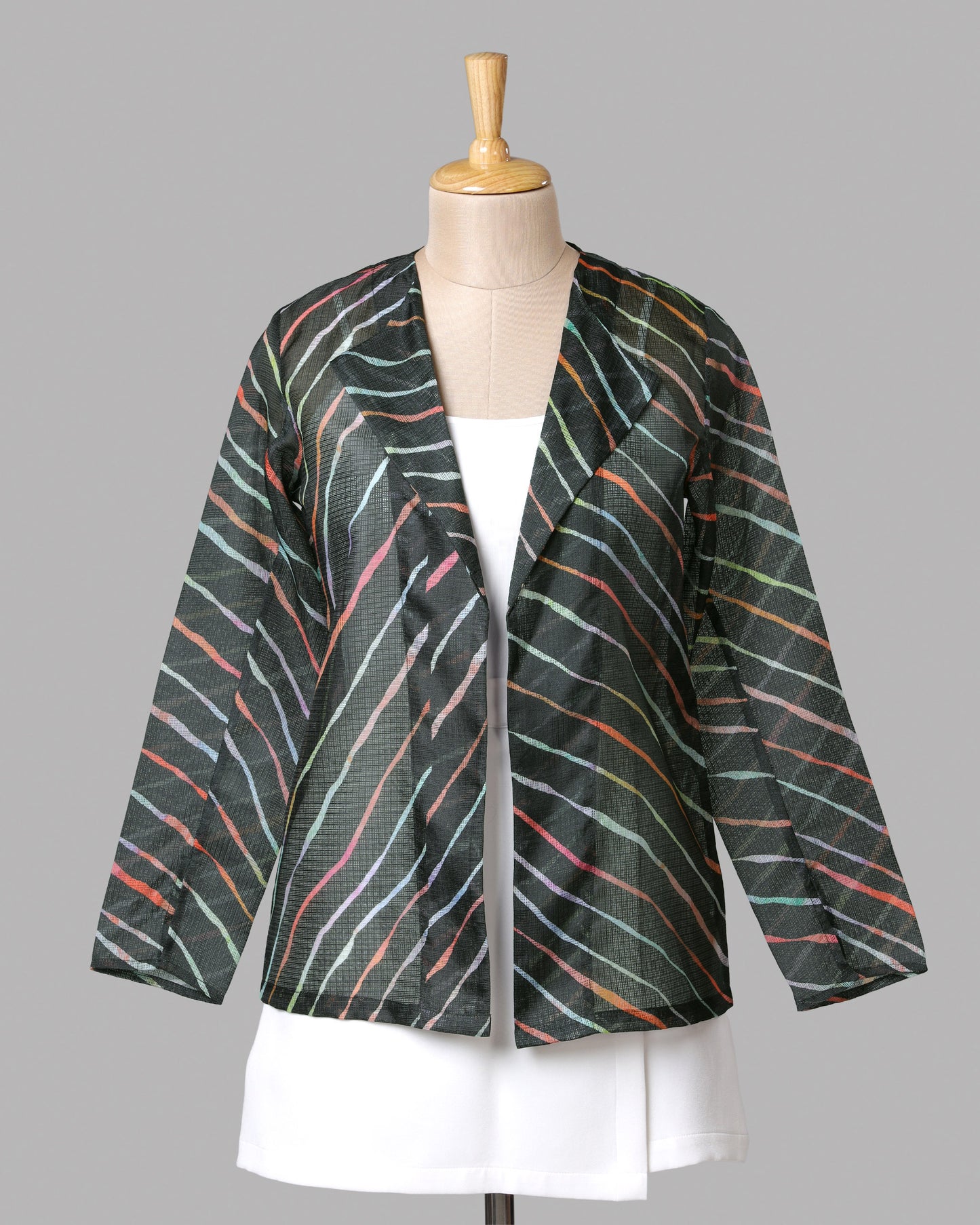 🔥 Own Every Celebration – Premium Black Leheriya Women's Jacket
