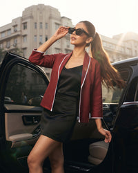 One And Only Lace Work Premium Feel Statement Jacket