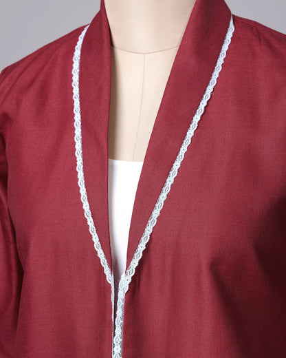 One And Only Lace Work Premium Feel Statement Jacket