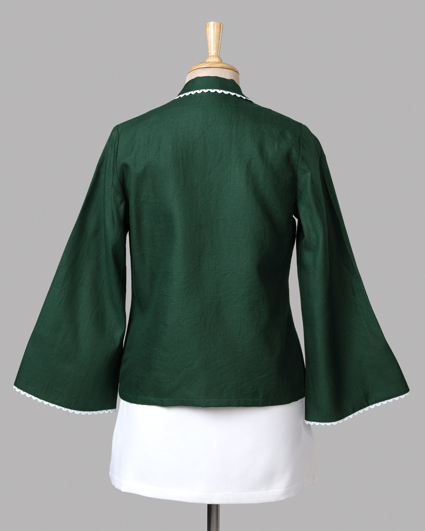 Rich Lace Detailing Premium Feel Signature Jacket