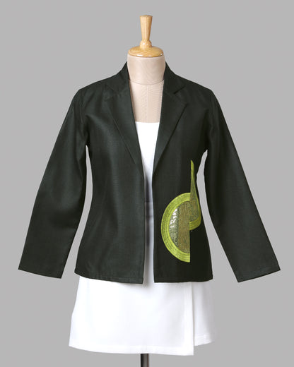 Rare Look Rich Finish Statement Jacket Made To Stand Out