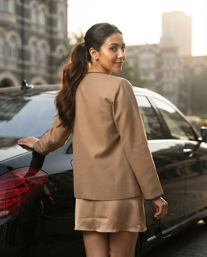 Your One And Only Luxe Finish Statement Jacket