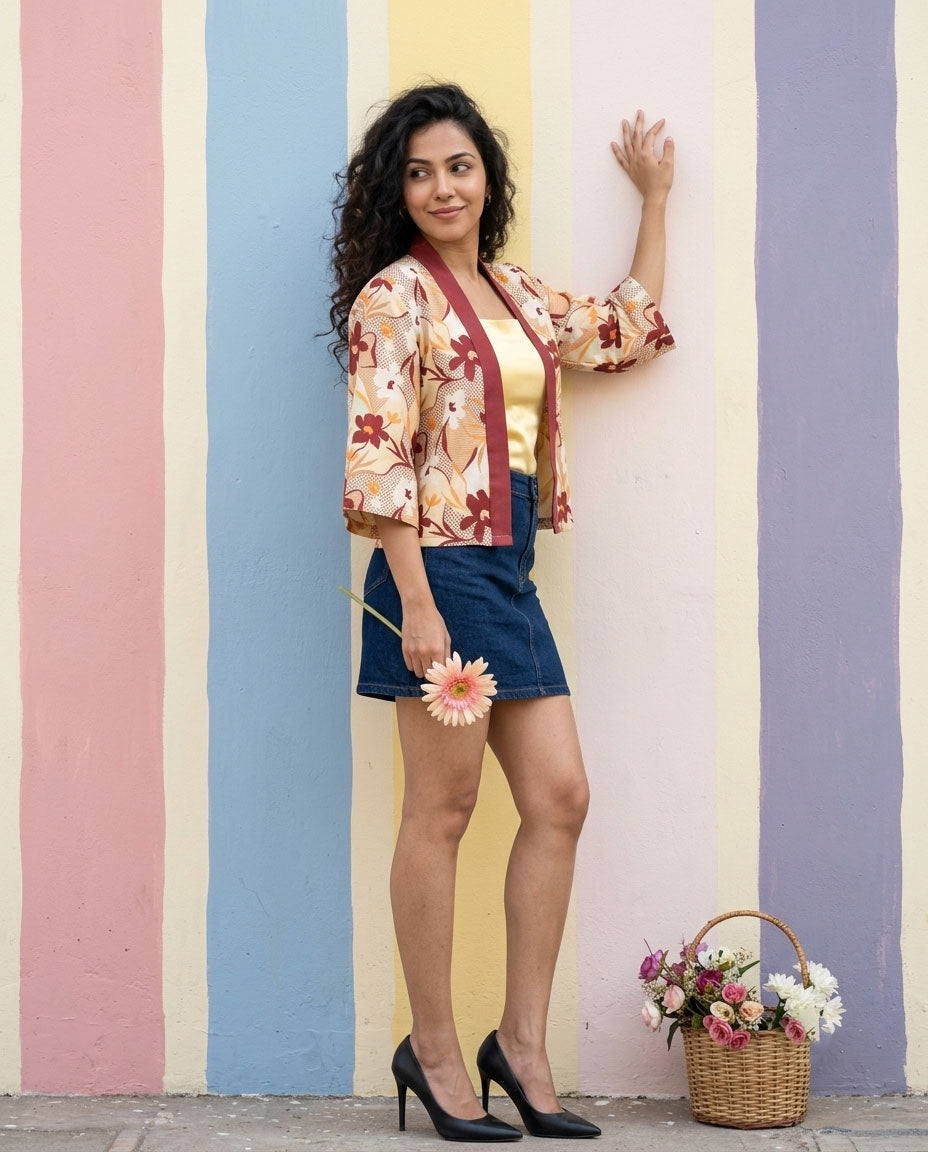Desi Popstar Jacket | Trending Energy With Star Appeal