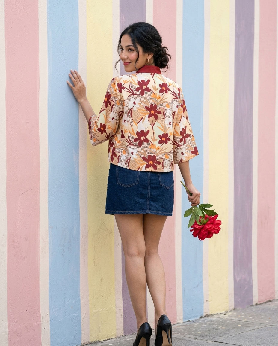 Desi Popstar Jacket | Trending Energy With Star Appeal