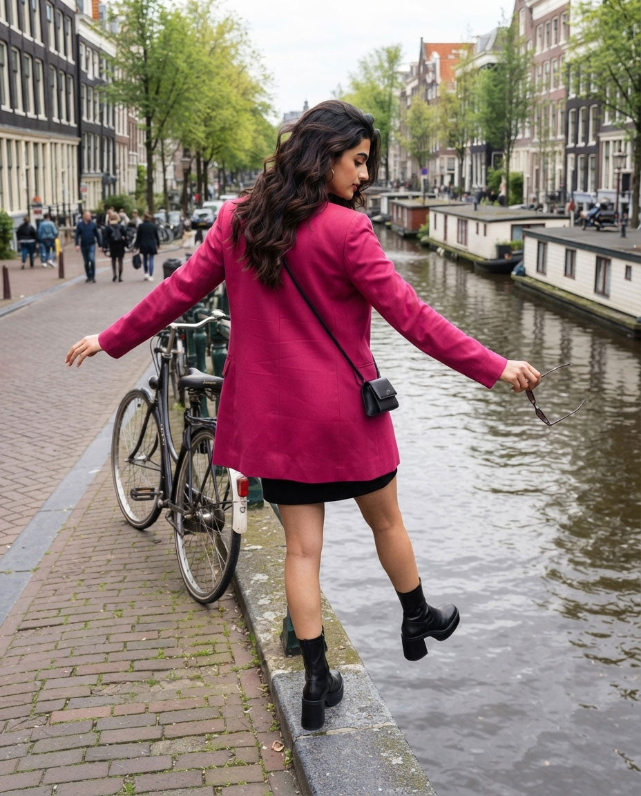 After Hours Royalty| Premium Long Jacket With Star Energy