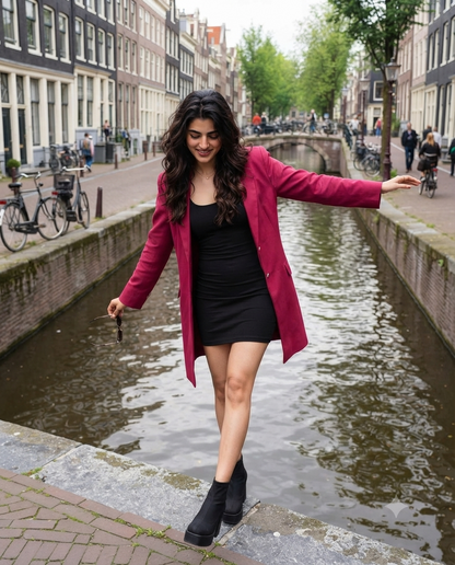 After Hours Royalty| Premium Long Jacket With Star Energy
