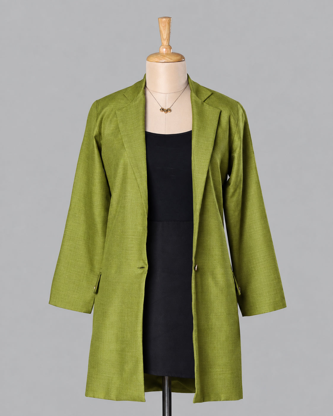 Premiere Luxe Long Jacket|Red Carpet Energy for Every Occasion