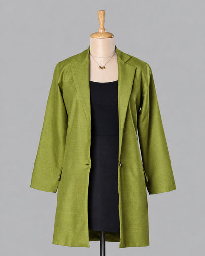 Premiere Luxe Long Jacket|Red Carpet Energy for Every Occasion