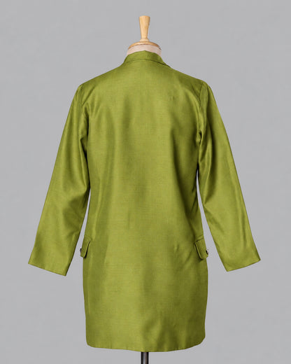 Premiere Luxe Long Jacket|Red Carpet Energy for Every Occasion