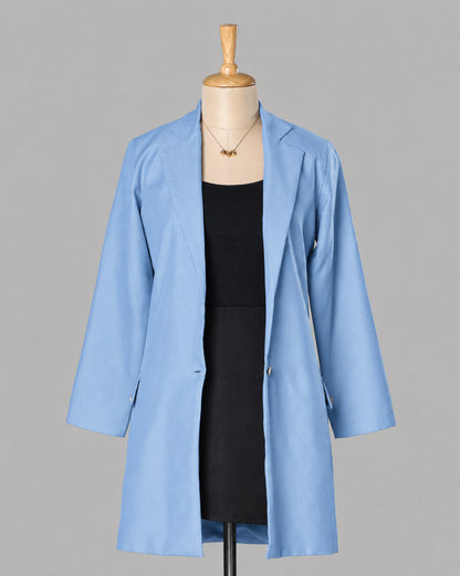 No-Skip Luxe Long Jacket|Too Stunning to Scroll Past