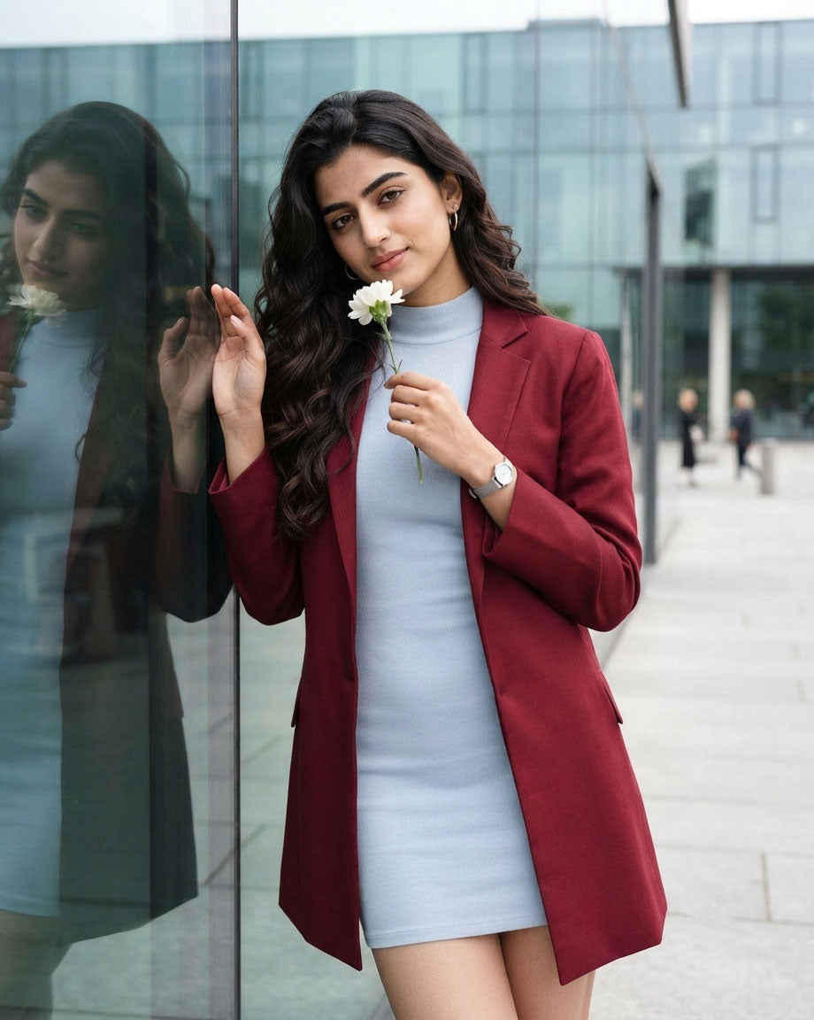 The Prestige Long Jacket|Sophisticated Style, Statement Energy