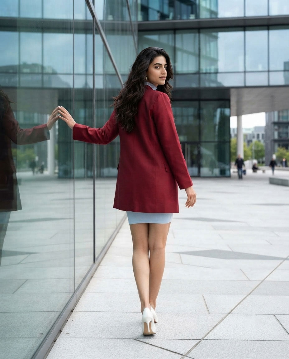 The Prestige Long Jacket|Sophisticated Style, Statement Energy