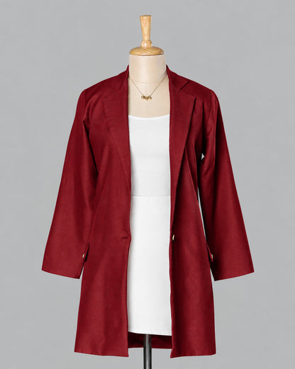 The Prestige Long Jacket|Sophisticated Style, Statement Energy