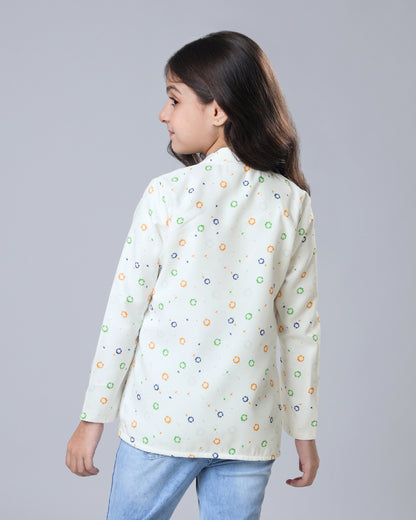 Swatantra Edit Jacket- Not Just Made in India - Made of India For Girls