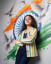 Threads of Freedom Girls Jacket 🧵 - Proudly Made by Women
