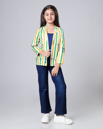 Threads of Freedom Girls Jacket 🧵 - Proudly Made by Women