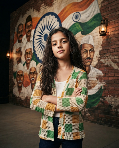 Azadi Edit By Fabcurate - Bold. Free. Fearless Girls Jacket