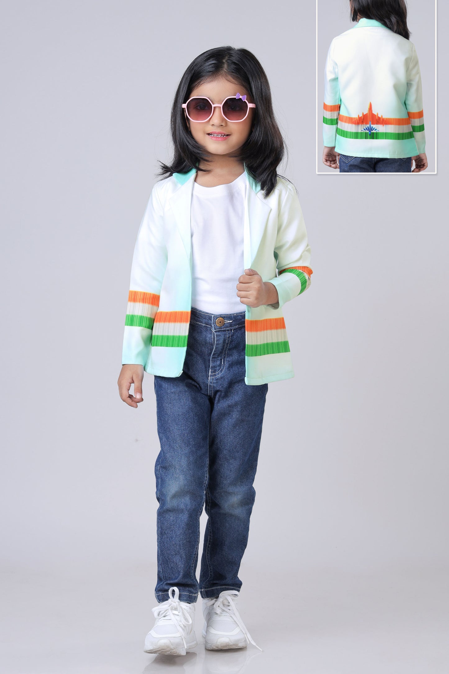 Salute Your Nation: Girls Patriotic Jacket