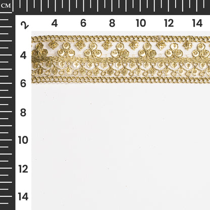 Blending Zari and Sequins in Lace (9 Mtr)