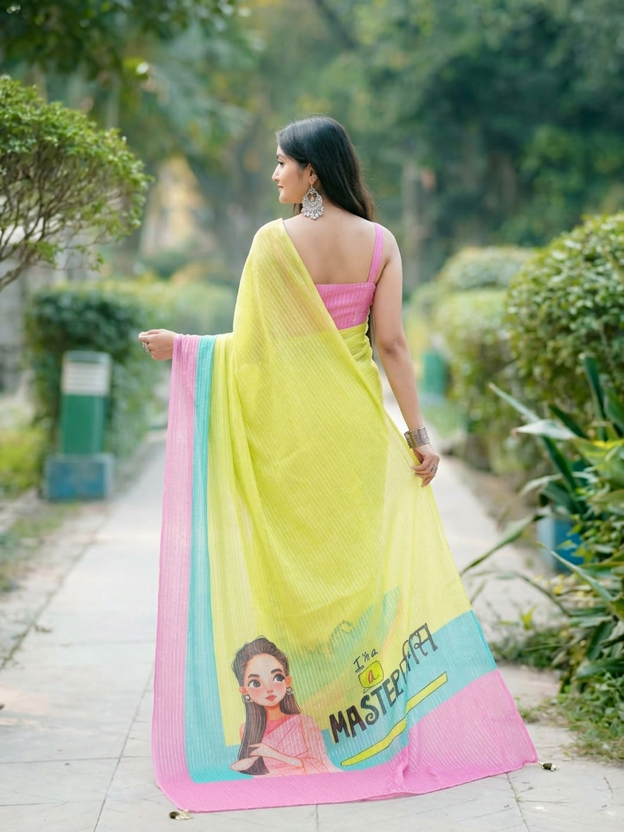 Bestselling Master Piece Designer Embroidery Saree