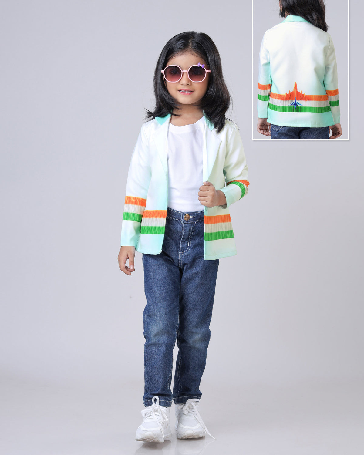 Salute Your Nation: Girls Patriotic Jacket