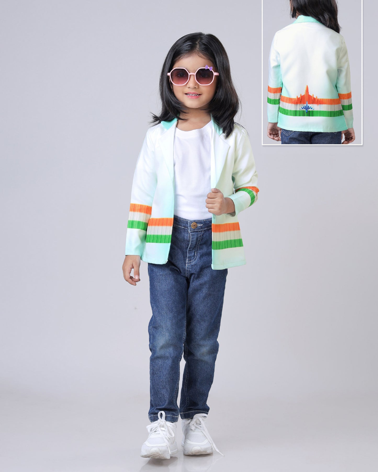 Salute Your Nation: Girls Patriotic Jacket