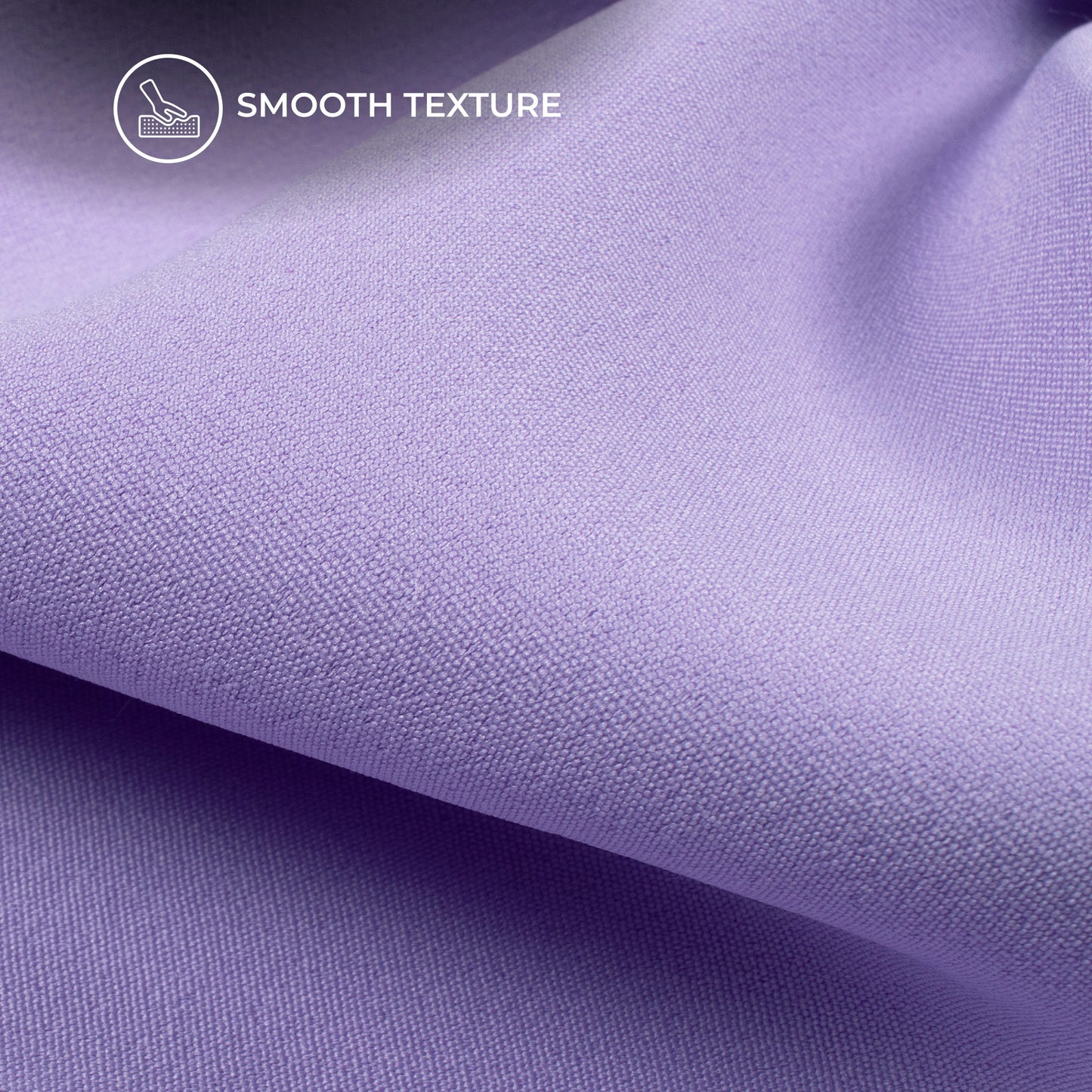 Periwinkle Purple Plain Banana Crepe Fabric (Width 58 Inches)