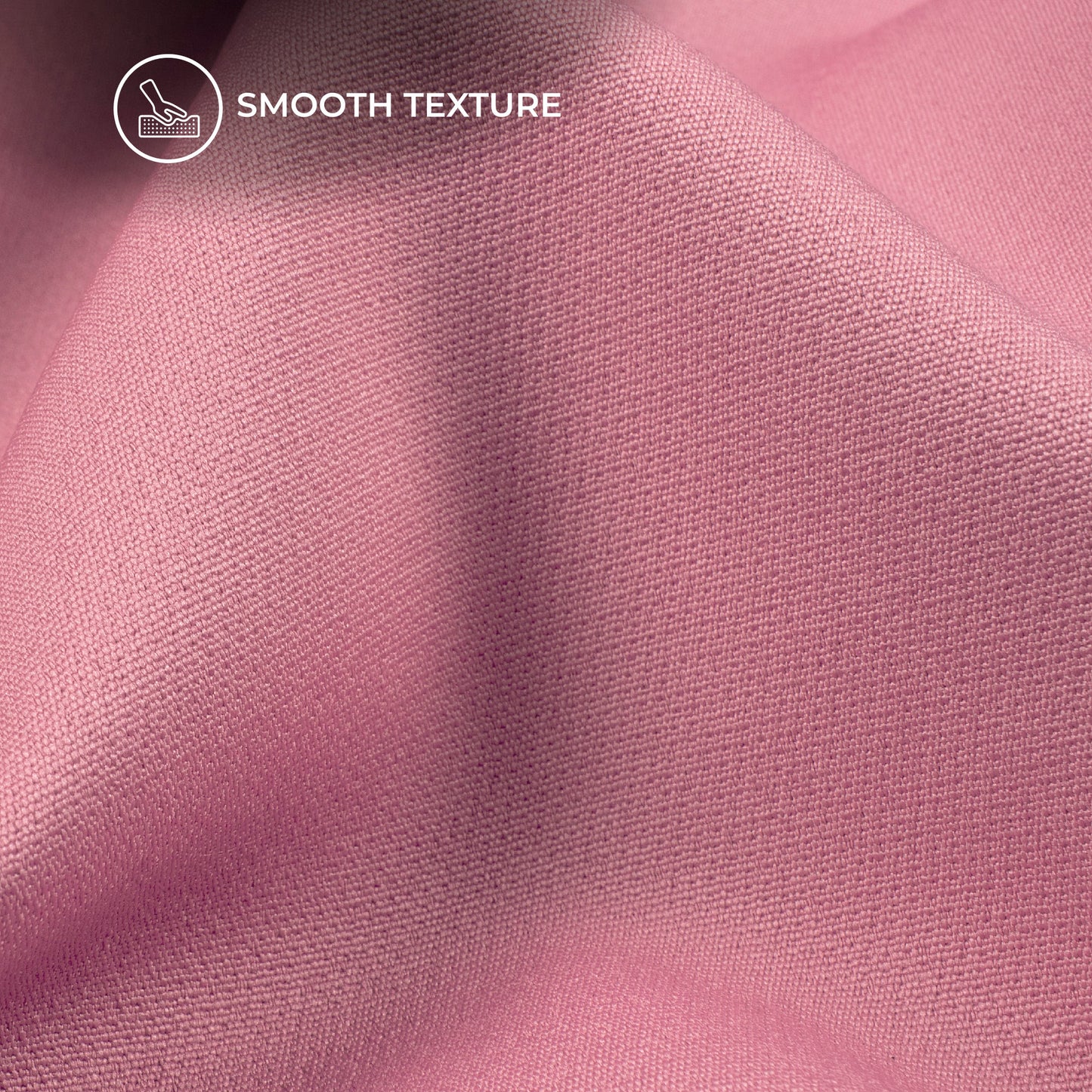 Puce Pink Plain Banana Crepe Fabric (Width 58 Inches)