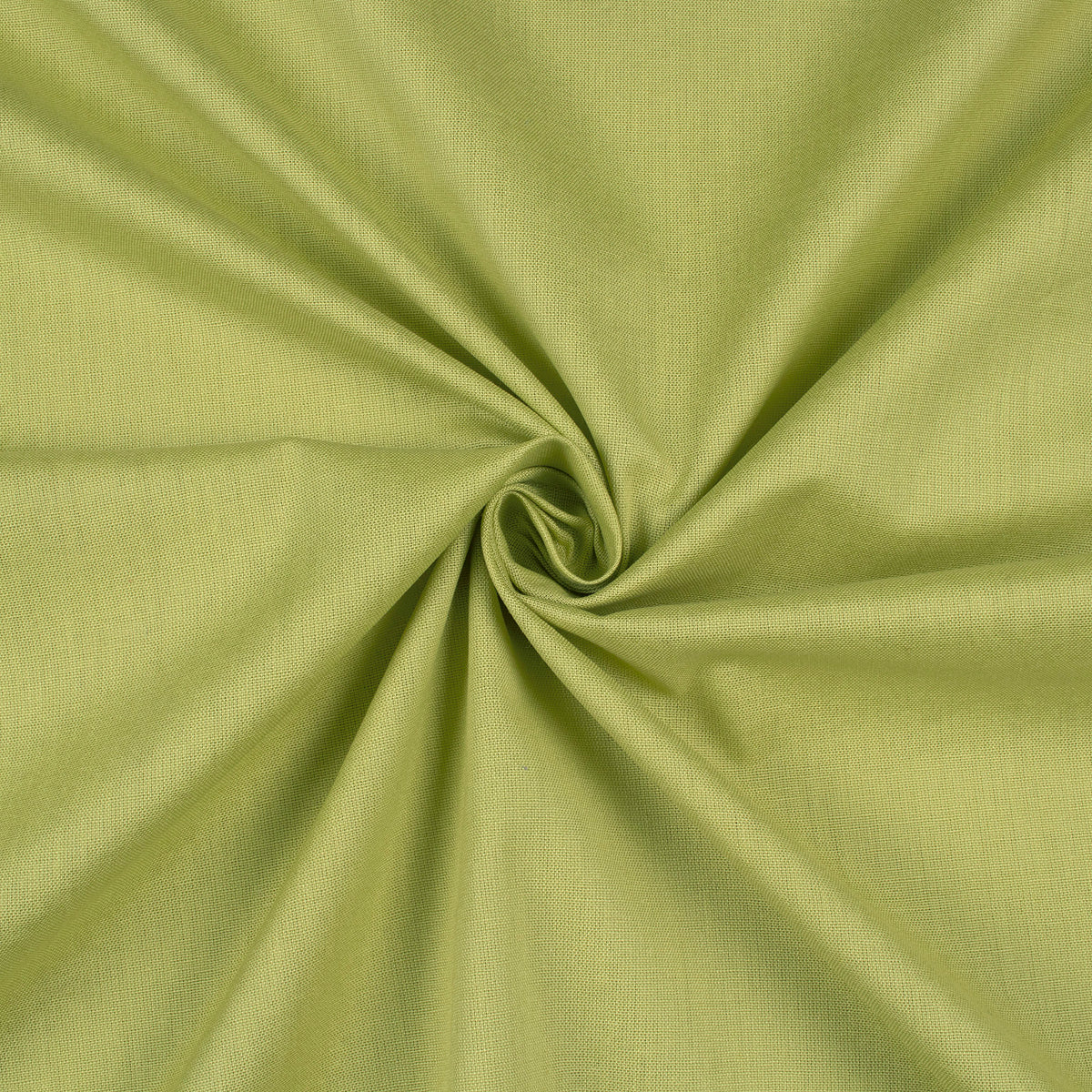 Pale Green Plain Cotton Flex Fabric