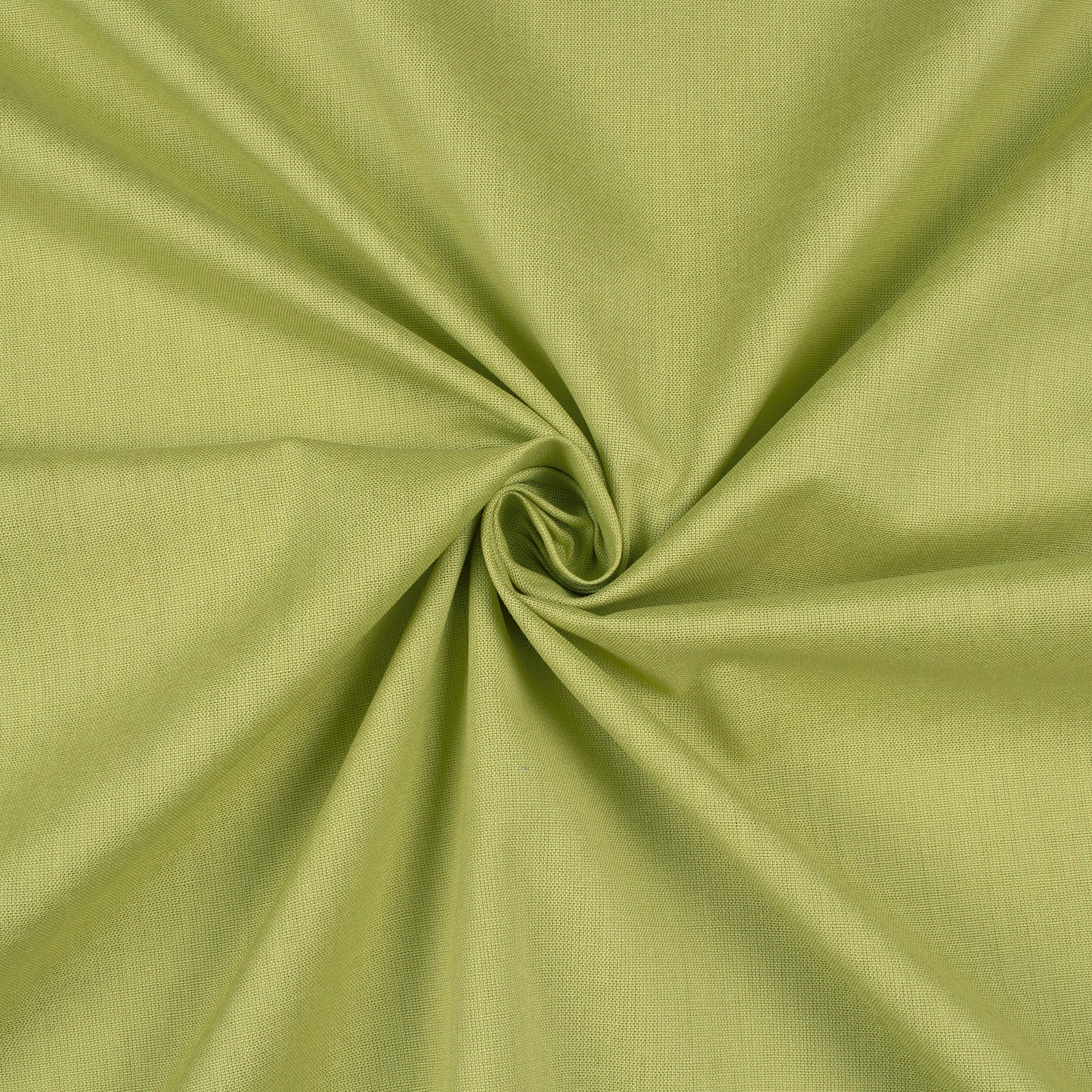 Pale Green Plain Cotton Flex Fabric