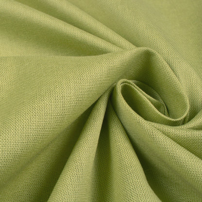 Pale Green Plain Cotton Flex Fabric