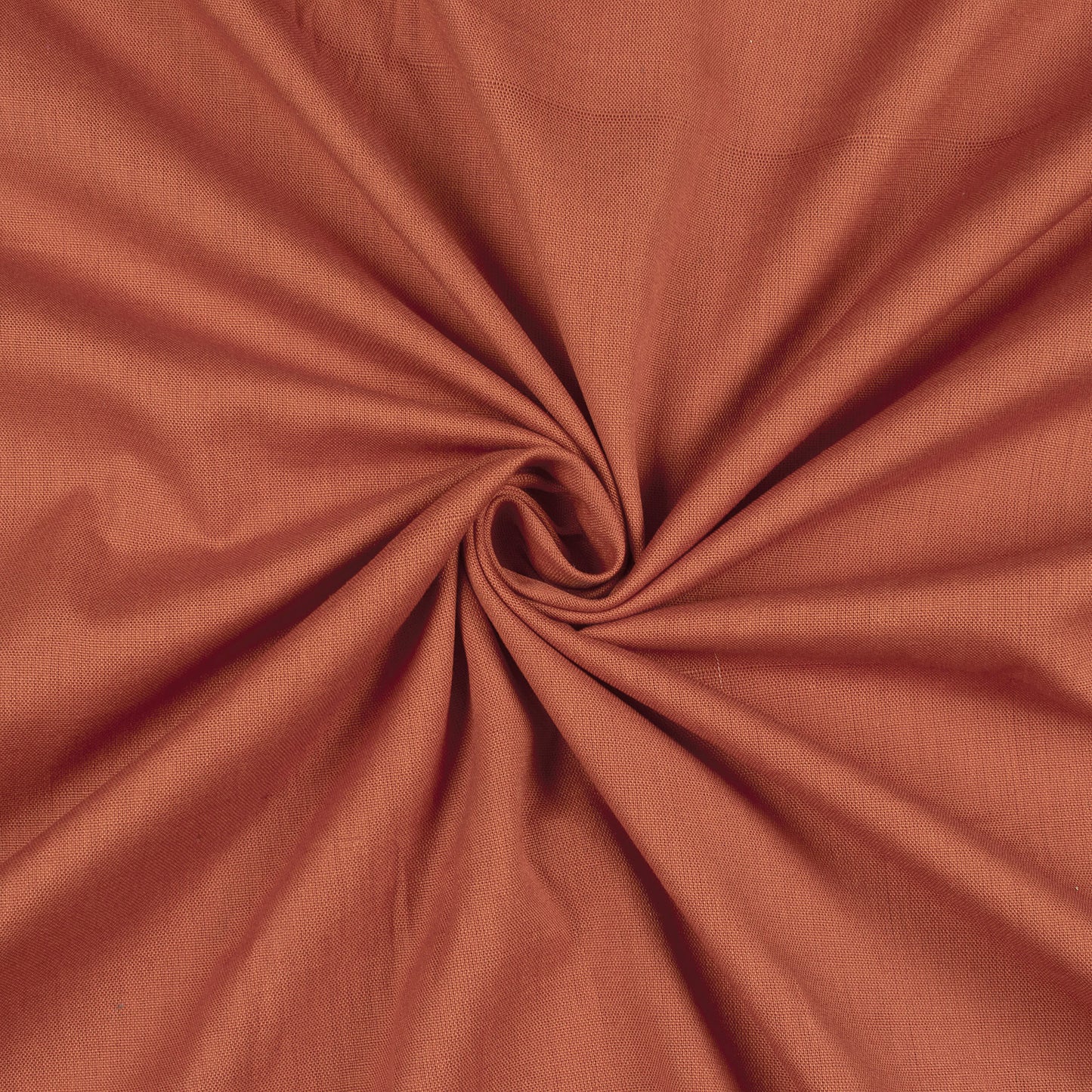 Salmon Orange Plain Cotton Flex Fabric