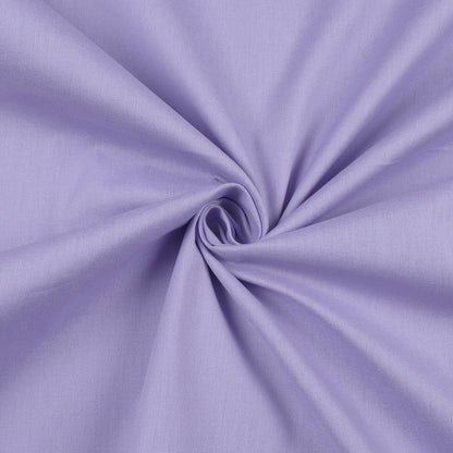 Wisteria Violet Plain Cotton Flex Fabric