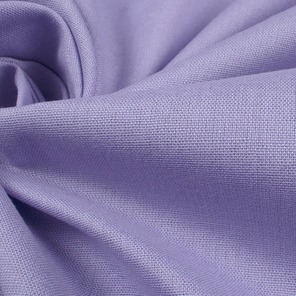 Wisteria Violet Plain Cotton Flex Fabric