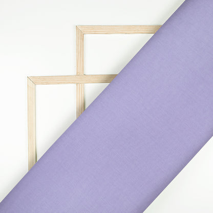 Wisteria Violet Plain Cotton Flex Fabric