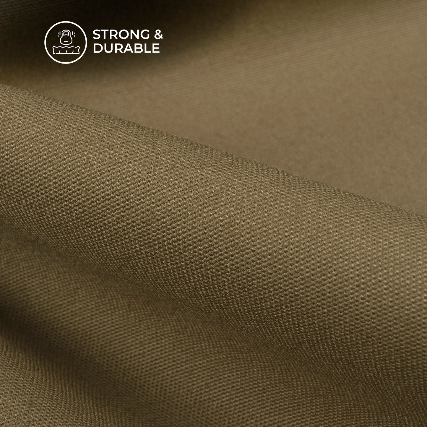 Army Green Plain Flexi Lycra Fabric (Width 56 Inches)