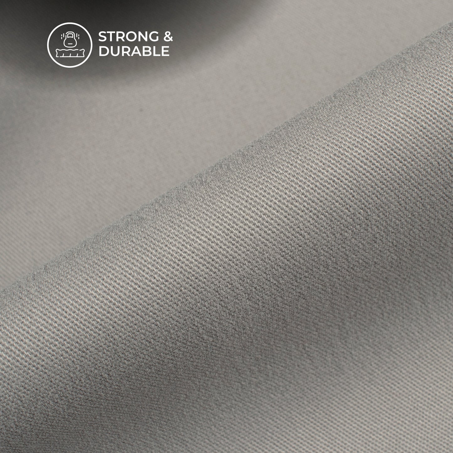 Dolphin Grey Plain Flexi Lycra Fabric (Width 56 Inches)