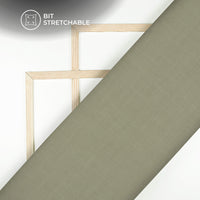 Pista Plain Textured Linen Slub Fabric  (Width 54 Inches)