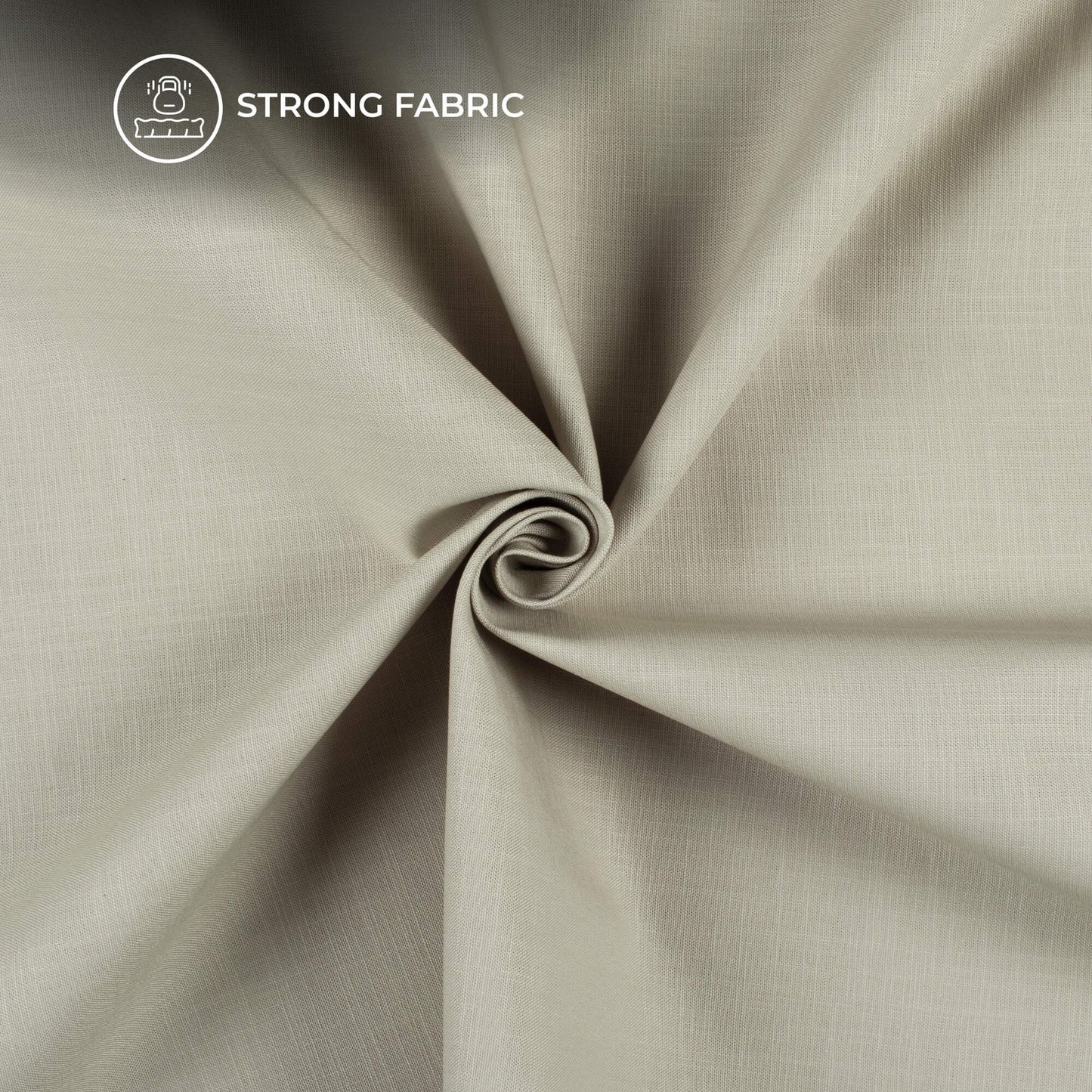 Light Grey Plain Textured Lycra Fabric  (Width 54 Inches)