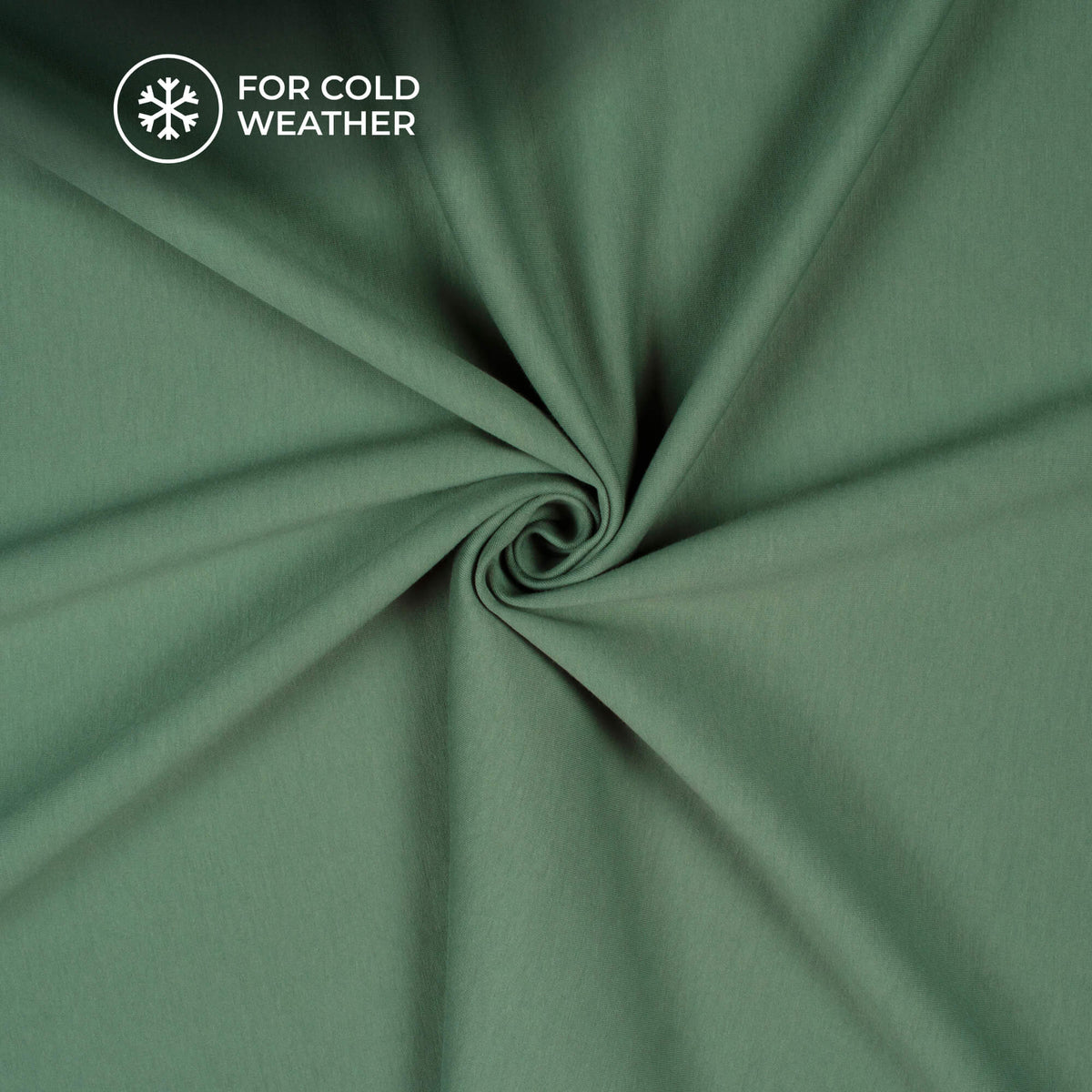 Winter Green Blend Semi Scuba Fabric (Width 70 Inches)