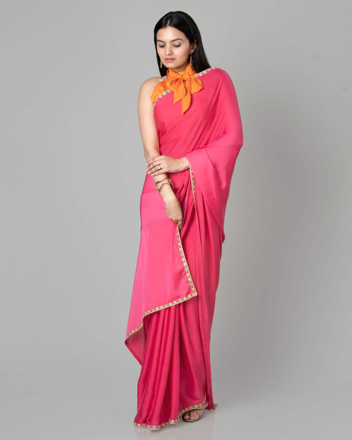 plain saree with border designs, plain saree with border designs Suppliers  and Manufacturers at