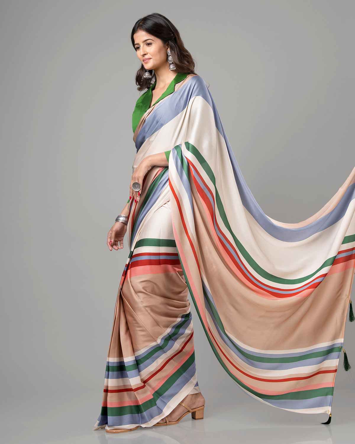 Exclusive Classic Stripes Saree