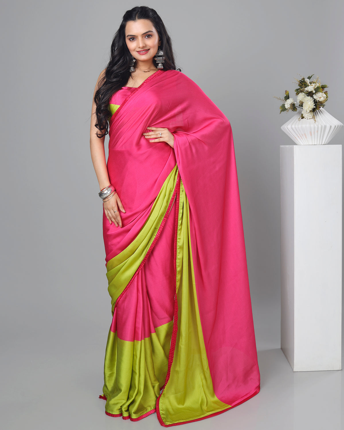 Chiffon Daily Wear Sarees, Feature : Attractive Designs