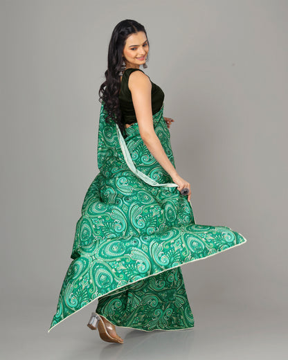 Exclusive Paisley Women's Designer Bollywood Saree