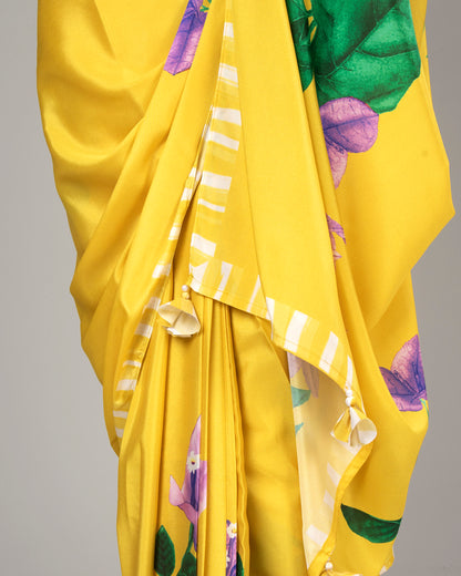 Exclusive Floral Women's Designer Bollywood Saree
